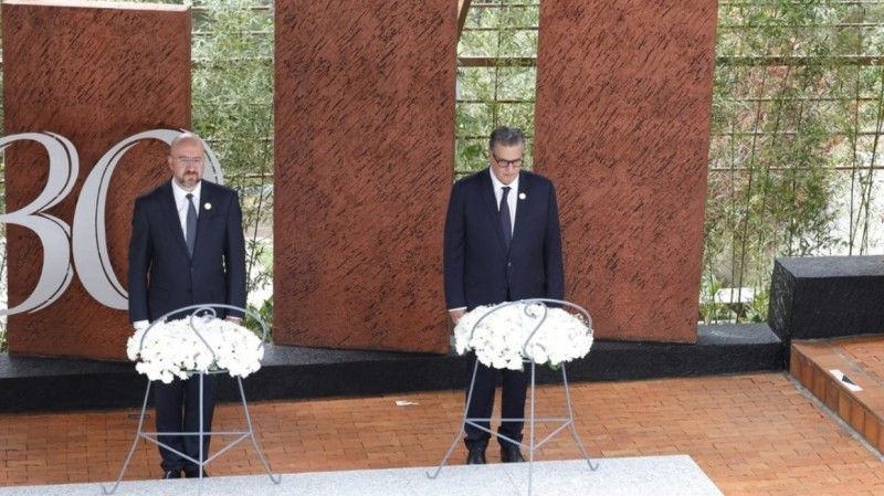 Aziz Akhannouch represents HM King Mohammed VI at Rwanda genocide commemoration